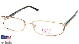 New Diane Von Furstenberg Dvf 8002 757 Gold Mesh Eyeglasses 50-18-130 B28mm - £19.62 GBP