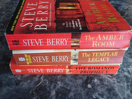 Steve Berry lot of 3 Suspense Paperbacks - £4.60 GBP