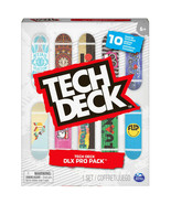 Tech Deck, DLX Pro 10-Pack of Collectible Fingerboards, For Skate Lovers - £11.94 GBP