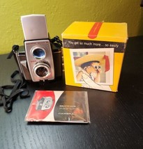 Kodak Brownie Refelx 20 Camera No 44 Original Box and Manual --Untested Vintage - $49.49
