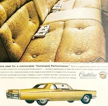 1968 Cadillac Sedan DeVille Advertisement Life Magazine Automobilia HM2BB - $474.98 MXN