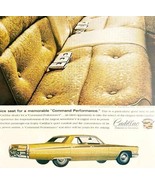 1968 Cadillac Sedan DeVille Advertisement Life Magazine Automobilia HM2BB - $474.98 MXN