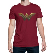 Wonder Woman Movie Symbol Men&#39;s T-Shirt Red - £23.16 GBP+