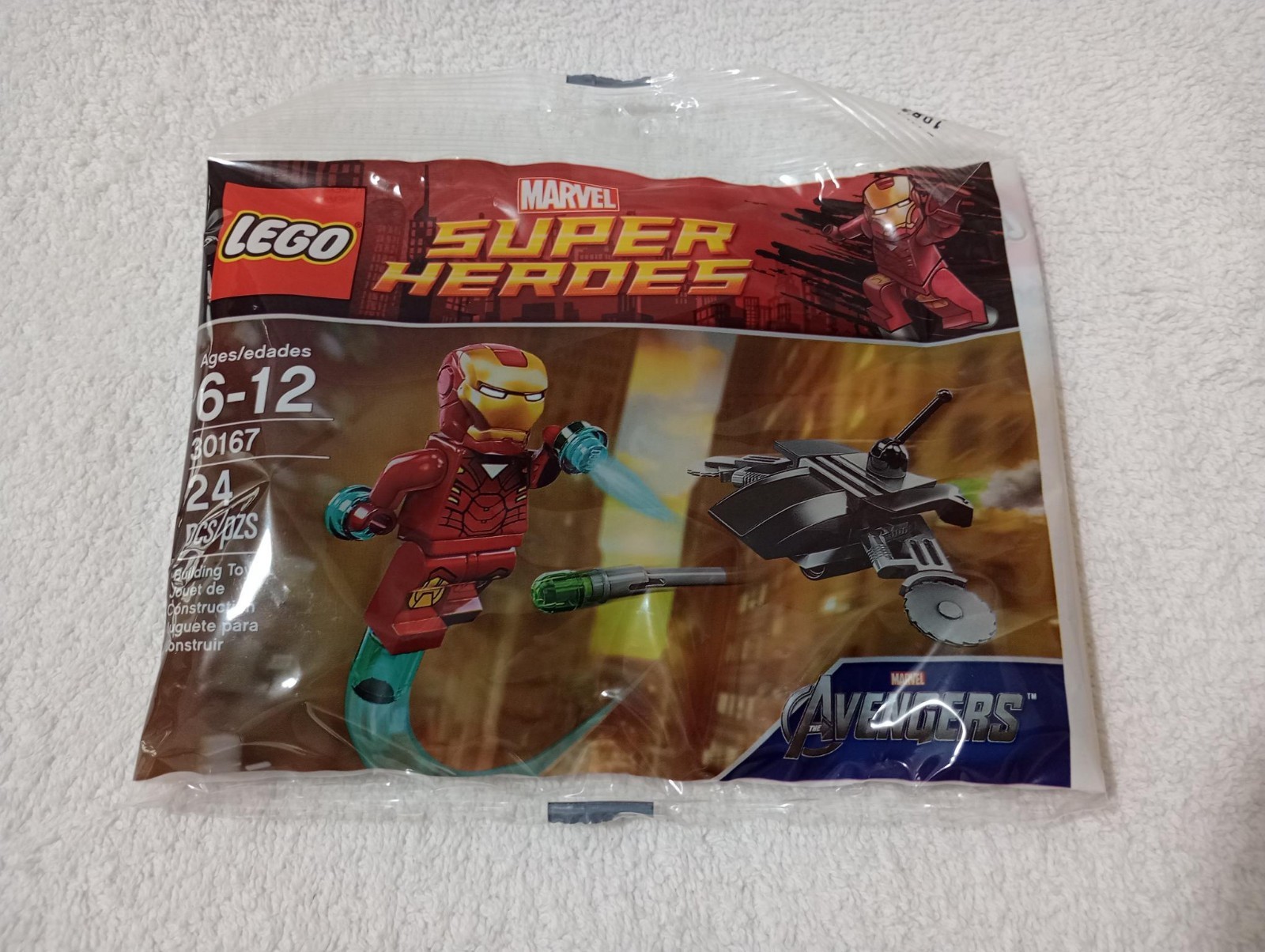 New Sealed Lego Marvel Super Heroes #30167 Iron Man vs Fighting Drone Po... - $26.73