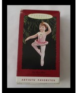 Hallmark Keepsake Ornament On Her Toes Ballerina 1993 IOB - $8.41