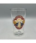 Golden Avalanche Brewing Company Logo 16 Oz. Beer Pint Libbey Glass Kutz... - £7.81 GBP