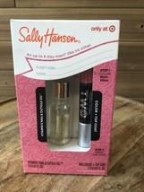 Sally Hansen Gift Set Miracle Gel It Takes In Rain And Glow + Cuticle Oil - £11.17 GBP