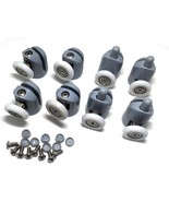 Shower Door Rollers, Runners, Wheels, And Pulleys, 8 Pcs., 25Mm Diameter - $523.60 MXN