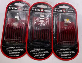 3-Speed O Guide Clipper Guard #2-11 /16" Red Comb - $16.99