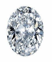 0.26 TCW 5X3MM VVS1 G-H-I Moissanite Oval Shape Excellent Cut Loose Stone - $139.32