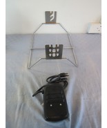 Vtg Rotisserie Grill Kit Skewer Holder Stand Brevel Motor Summer BBQ Coo... - $58.44