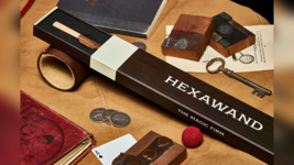 Hexawand Wenge (Brown) Wood by The Magic Firm - Trick - £27.29 GBP