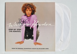 Whitney Houston Signed Album - Step By Step w/COA - £923.06 GBP