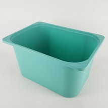 Ikea Trofast Large Turquoise Toy Storage Bin 16.5 x 11.75 x 9&quot; New 404.6... - £19.89 GBP