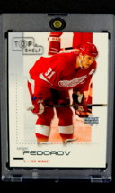 2002 2002-03 UD Upper Deck Top Shelf 30 Sergei Fedorov HOF Red Wings Hockey Card - £1.32 GBP