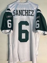 Reebok Authentic NFL Jersey Jets Mark Sanchez White sz 46 - £31.28 GBP