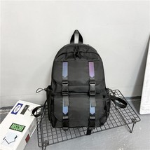 Cute New Casual Backpack Fashion Solid Color Women Backpack Nylon Casual Schoolb - £40.42 GBP