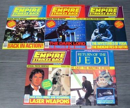 Star Wars Empire Strikes Back Official Poster Monthly Magazine Lot of 5 VINTAGE - £79.92 GBP