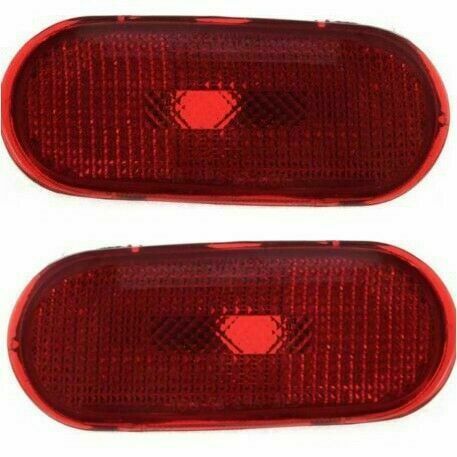 FIT VOLKSWAGEN BEETLE 1998-2005 LEFT RIGHT REAR SIDE MARKER LIGHT LAMPS PAIR - $26.73