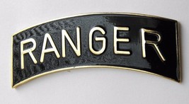 Us Army Ranger Large Jacket Or Lapel Pin Badge 2.5 Inches - $6.54