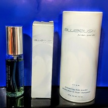 Avon BLUE RUSH eau de Toilette Spray for Her Shimmering Body Powder NEW Gift Lot - £29.42 GBP
