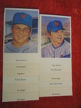 MLB 1969 New York Mets @ Shea World Champion Post Cards By R. Lewis $ 2.99 Each - $2.96