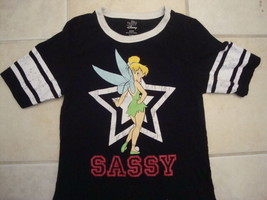 Walt Disney World TINK Tinkerbell SASSY NIGHTGOWN T Shirt S - £13.32 GBP