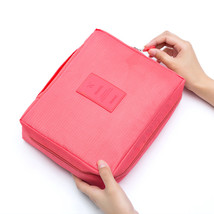 SOBU Waterproof Portable Zipper Cosmetic Bag dot beauty Case Make Up Tas Purse O - £24.29 GBP