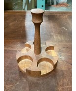 Vintage Wooden Teak Spice Rack - 7” - $9.89