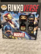 Funko Funkoverse Marvel #100 Marvel Chase Strategy Game Metallic New/Sealed - $20.00