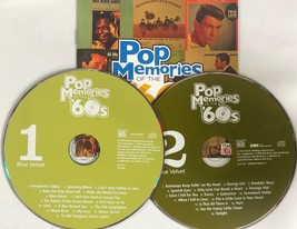 TIME LIFE: Pop Memories of the &#39;60s - Blue Velvet - Various (2 CD&#39;s) VG++ 9/10 - £9.43 GBP