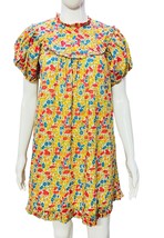 Doen Women&#39;s Montana Liberty Floral Printed Fabric Cotton Midi Dress S - £215.38 GBP