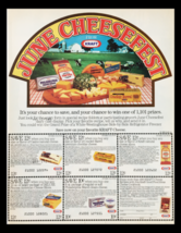 1983 Kraft Cheese June Cheesefest Circular Coupon Advertisement - $18.95