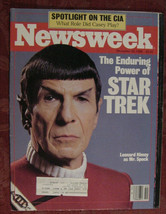 RARE NEWSWEEK December 22 1986 Dec 12/22/86 Star Trek Leonard Nimoy Spock - £6.75 GBP