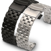 22mm Satin 316L Stainless Steel *US SHIPPING* Watch Bracelet/Watchband + Tools - £19.35 GBP