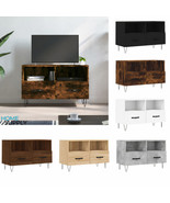Modern Wooden TV Tele Unit Cabinet Stand With 2 Drawers &amp; 2 Storage Comp... - £49.40 GBP+