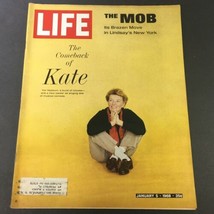 VTG Life Magazine January 5 1968 - Kate Hepburn Comeback / John Lindsay New York - £10.42 GBP