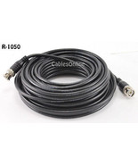 50Ft. Rg58 Coaxial Cable W/ Bnc Male Connectors, Black - $31.99