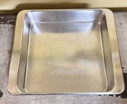 REVERE WARE 2518 Stainless Steel Square Cake Pan 2Qt 8x8x2 Korea - $47.23