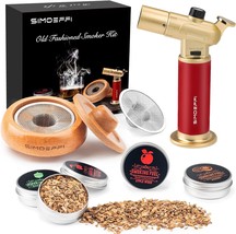 Cocktail Smoker Kit With Torch, Old Fashioned Smoker Kit With 4 Different Flavor - £37.94 GBP