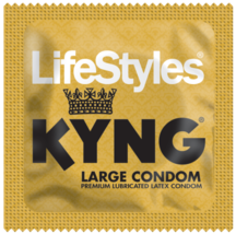 Lifestyles KYNG Large Lubricated Condoms-Choose Qty: FAST Freeeeeeeeeee ... - $4.95+