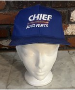 Chief Auto Parts Vintage Ball Cap Hat Snapback Blue Embroidered NEW OLD ... - $23.53 CAD