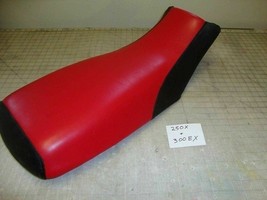 For Honda TRX 300EX 250X Seat Cover Tidal Wave Red Top Black Side ATV Se... - £26.23 GBP