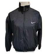 Women&#39;s Nike Jacket  Black/White Full Zip Removable Sleeves Size 8 - $437.15 MXN