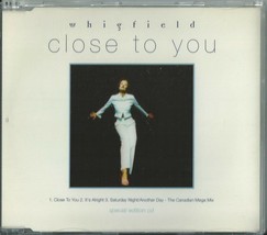 WHIGFIELD - CLOSE TO YOU / IT&#39;S ALRIGHT (EAST 17 COVER) 1995 CD2 SANNIE ... - £19.59 GBP