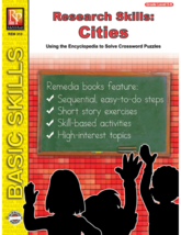 RESEARCH SKILLS: Cities Gr 5-8 - $4.75