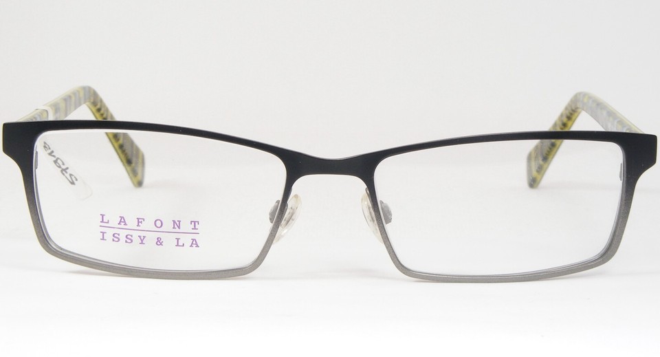 Lafont Issy & LA MARS 102 Matt Black Gradient Grey UNIQUE EYEGLASSES 52-16-140mm Item image 2