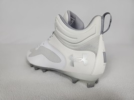 Under Armour Command MC Mid Lacrosse Cleats Size 13 Men&#39;s White 3025639-100 - $54.99