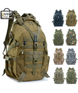 Outdoor Camping Hiking Backpack Military Tactical Shoulder Bag Travel Ru... - $857.39 MXN