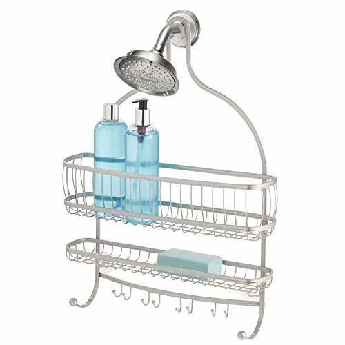 iDesign York Lyra Jumbo Hanging Shower Organizer - 16&quot; x 4&quot; x 22.5&quot;, Satin - $38.99